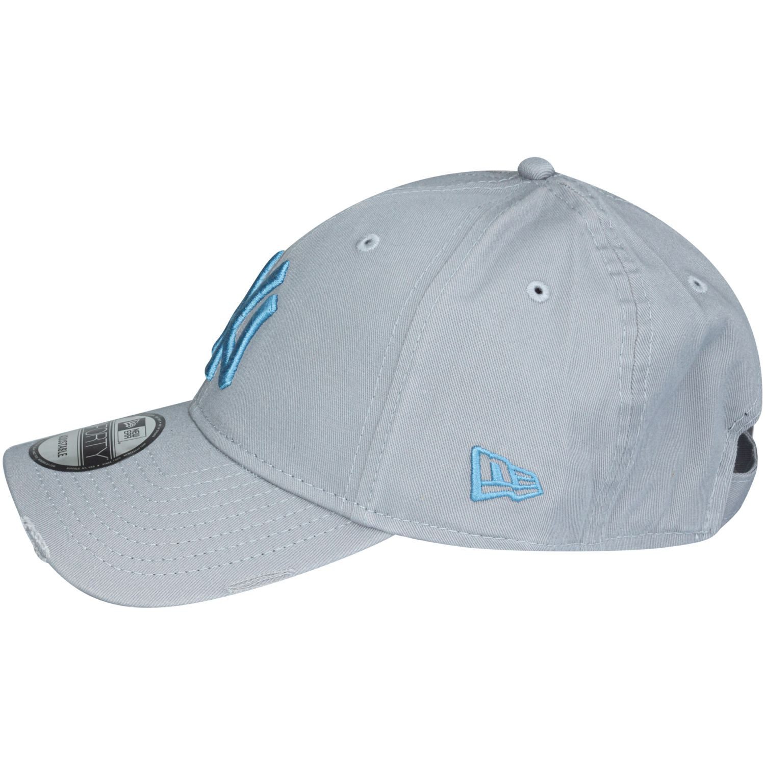 New Era Baseball Cap 9Forty Strapback DISTRESSED NY Yankees