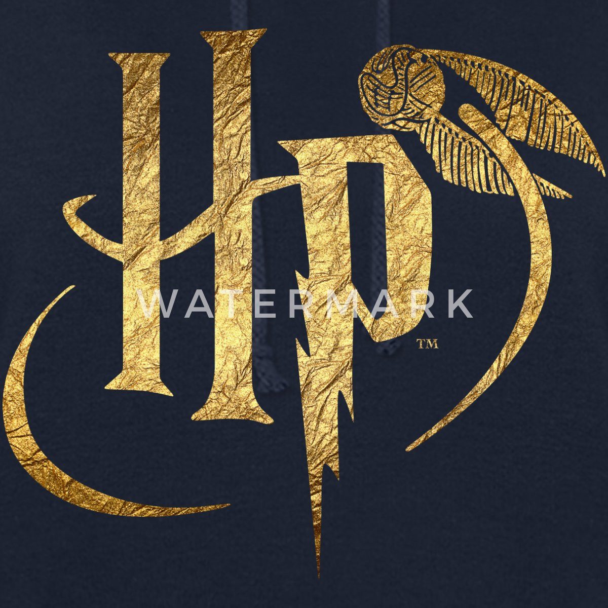 Spreadshirt Hoodie Harry Potter HP Logo günstig online kaufen