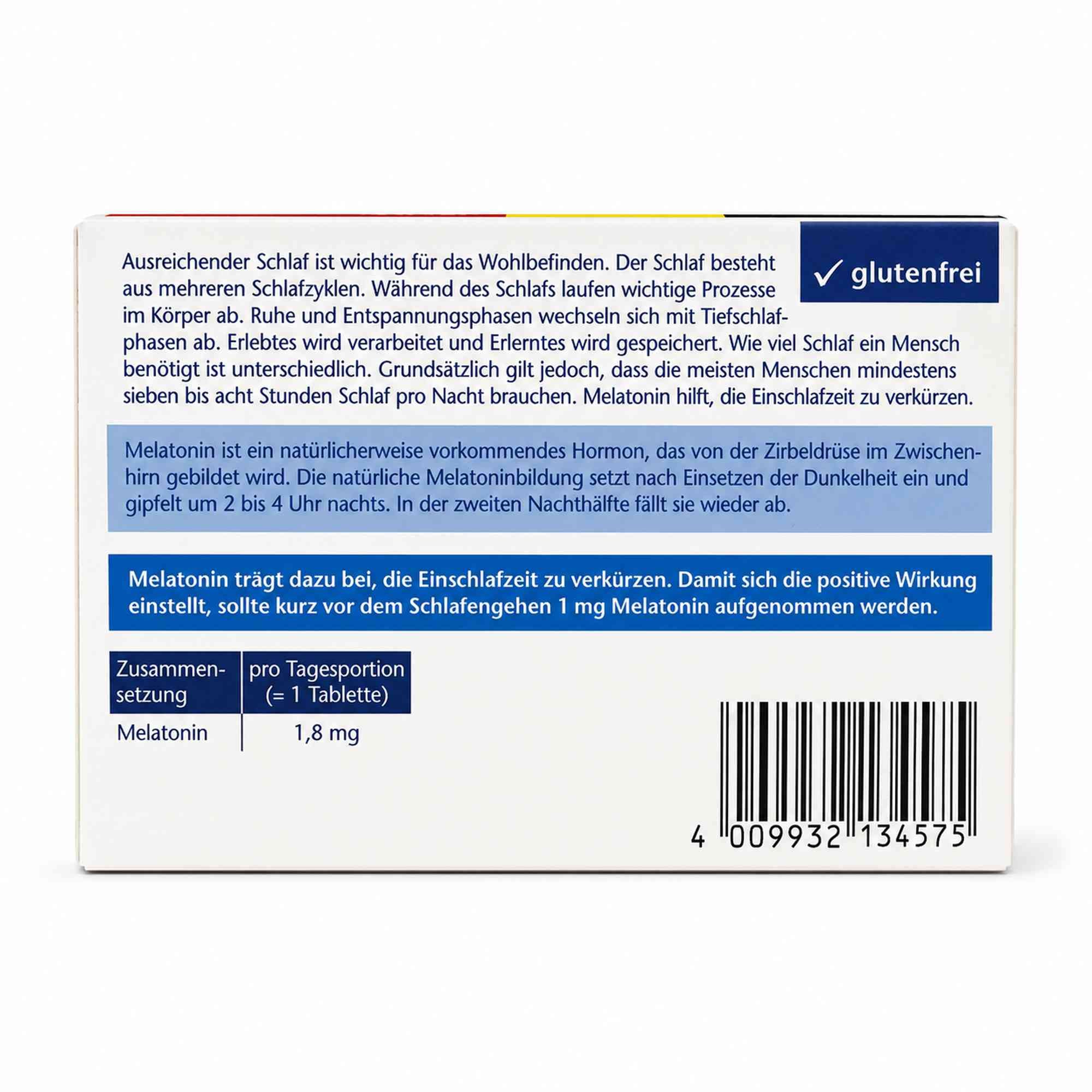 Queisser Pharma GmbH & Co. KG DOPPELHERZ Melatonin Tabletten Tabletten