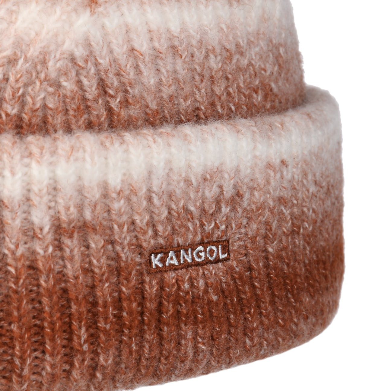 Kangol Schiebermütze (1-St) Strickmütze mit Umschlag