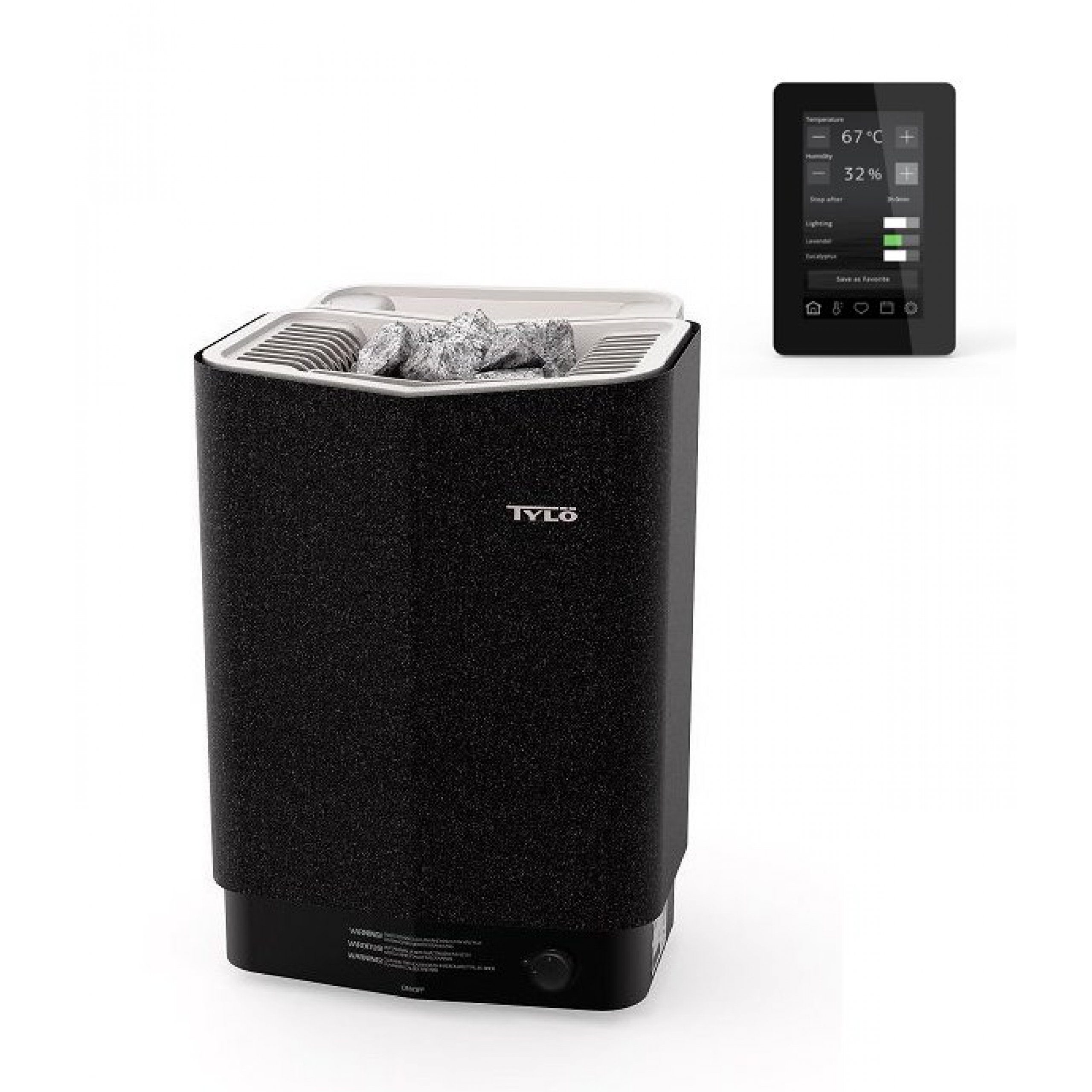 Tylö Bio-Saunaofen Tylö Sense Combi Elite 6 Combiofen 6,6 kW Saunaofen mit Verdampfer