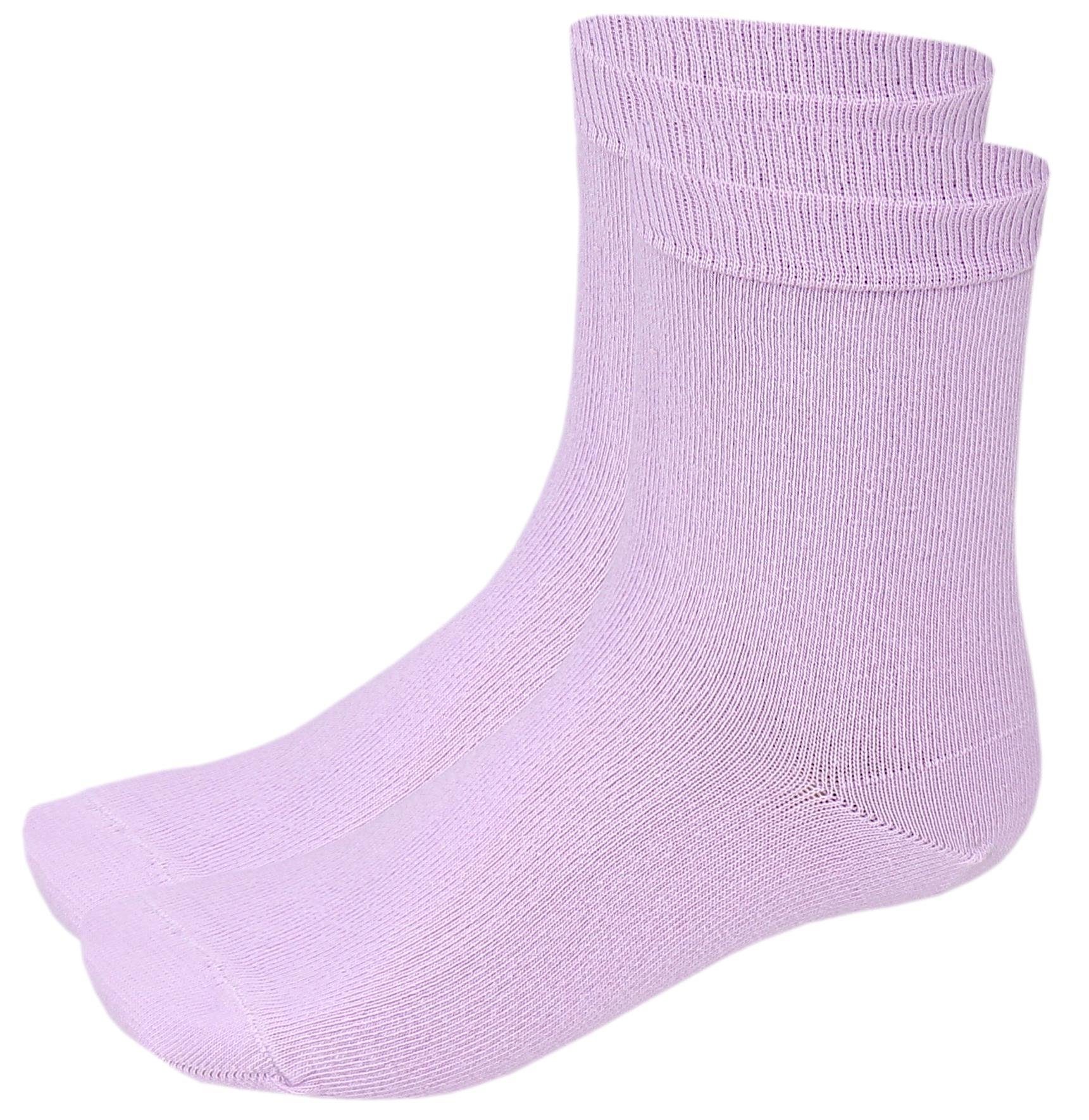 Koralle Bunt Pink Kinder Pack TupTam Jungen und 6er Socken für Aprikose Freizeitsocken Weiß TupTam Gemustert Lila Mädchen Gelb