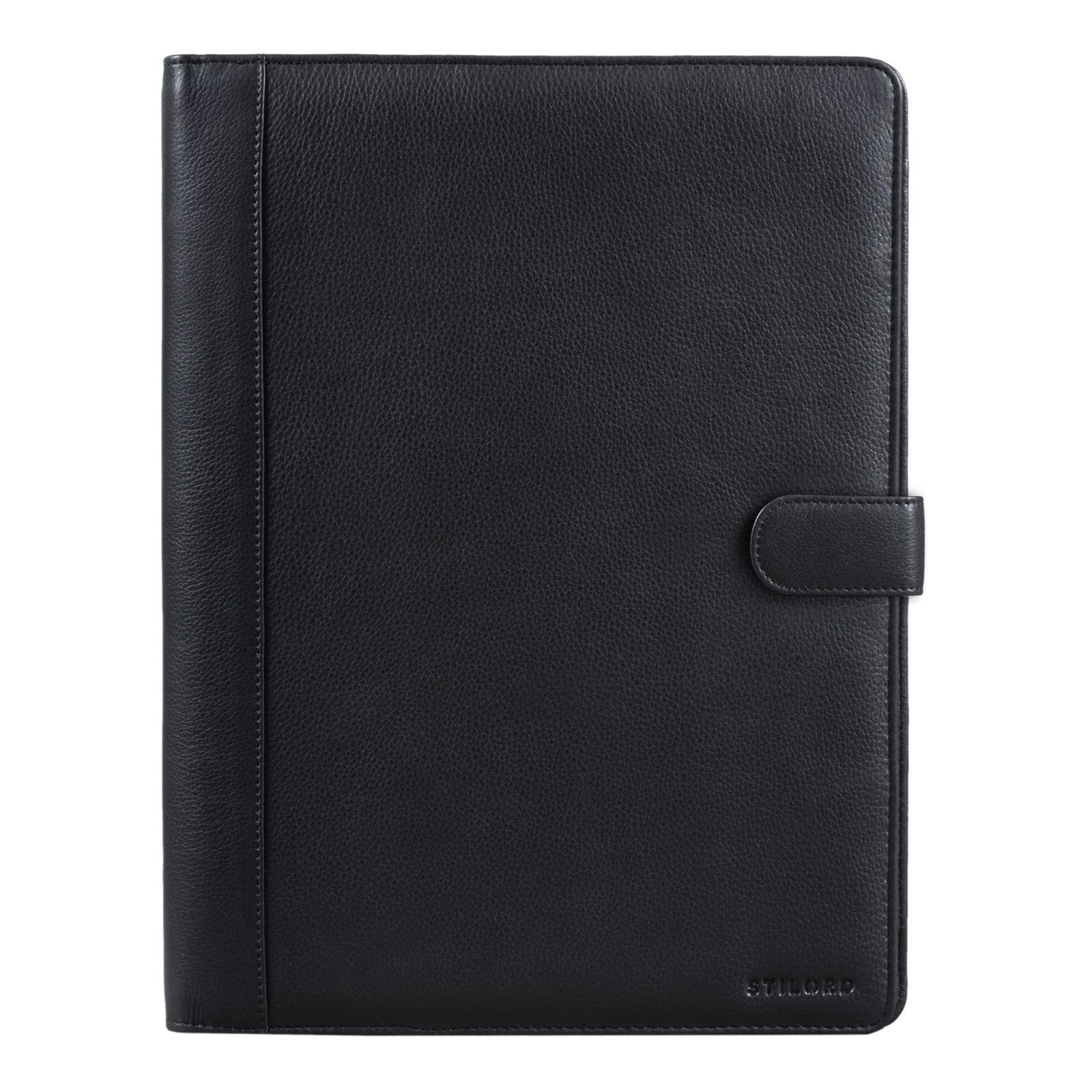 STILORD Konferenzmappe "Lennoxus" Konferenzmappe Leder für 12,9 Zoll iPads Aktenmappe DIN A4