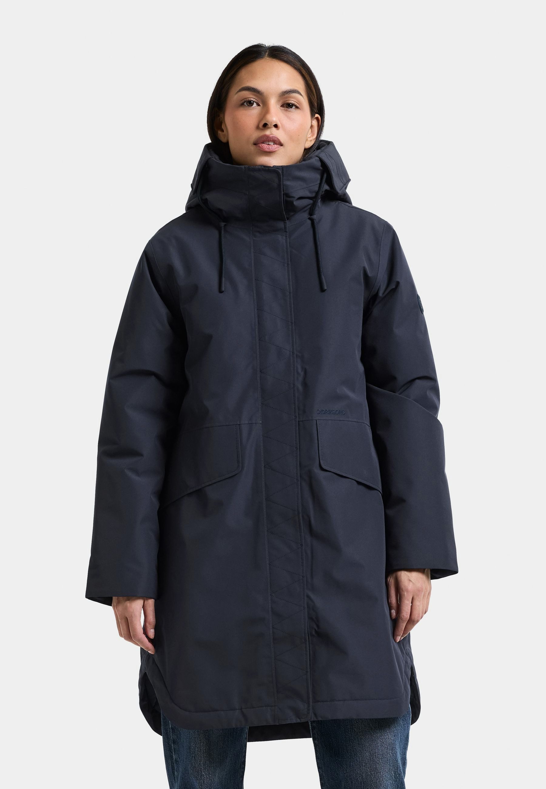 Didriksons Winterjacke Damen Winterparka Wasserdicht LILIAN mit Kapuze mit Taschen