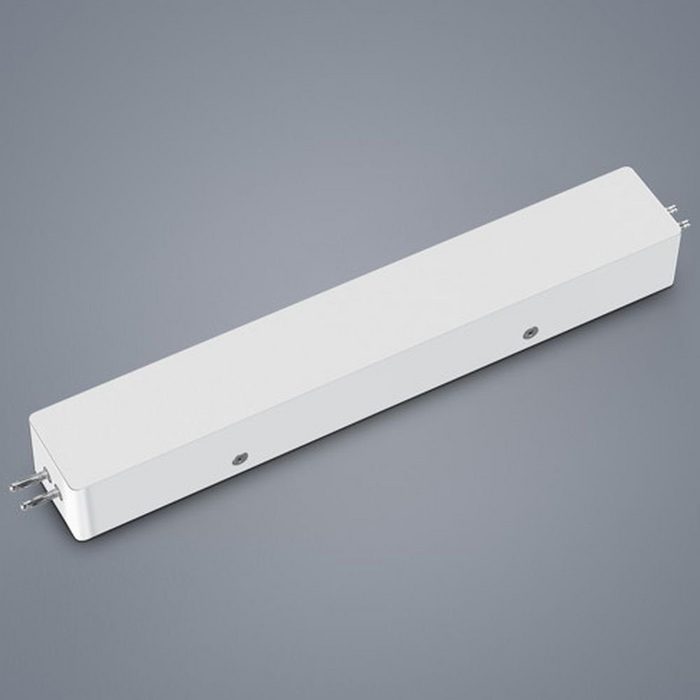 Helestra Stromschienensystem Gehäuse für Vigo LED Treiber in weiß-matt Mitteleinspeisung 34 cm Schienensystem