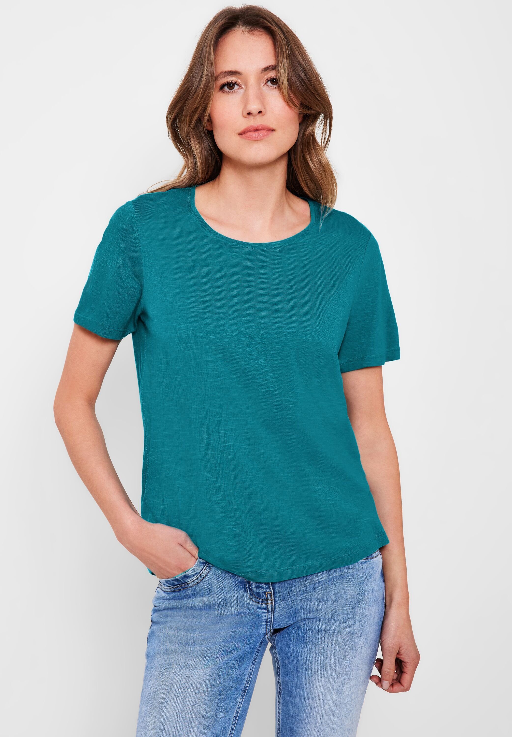 Cecil T-Shirt aus reiner Baumwolle online kaufen | OTTO