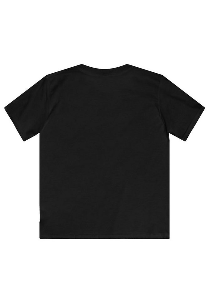 F4NT4STIC T-Shirt Pink Floyd Prism Retro Stripes. Print, Unser Model ist  146cm groß und trägt Größe 146/152