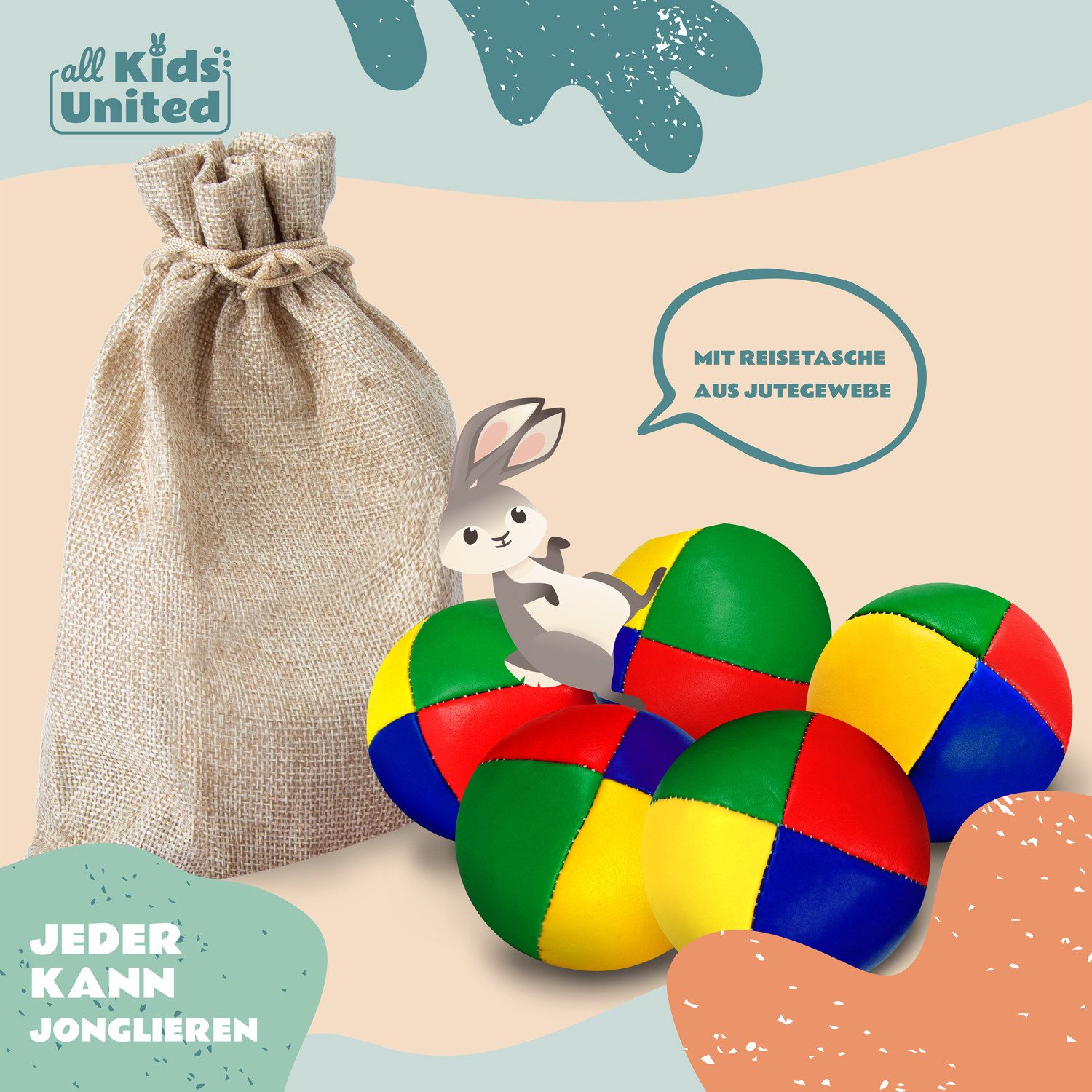 5 Stück Jonglierbälle 5,5cm 60g - PU Leder Für A Produktbild-Vorschau 12
