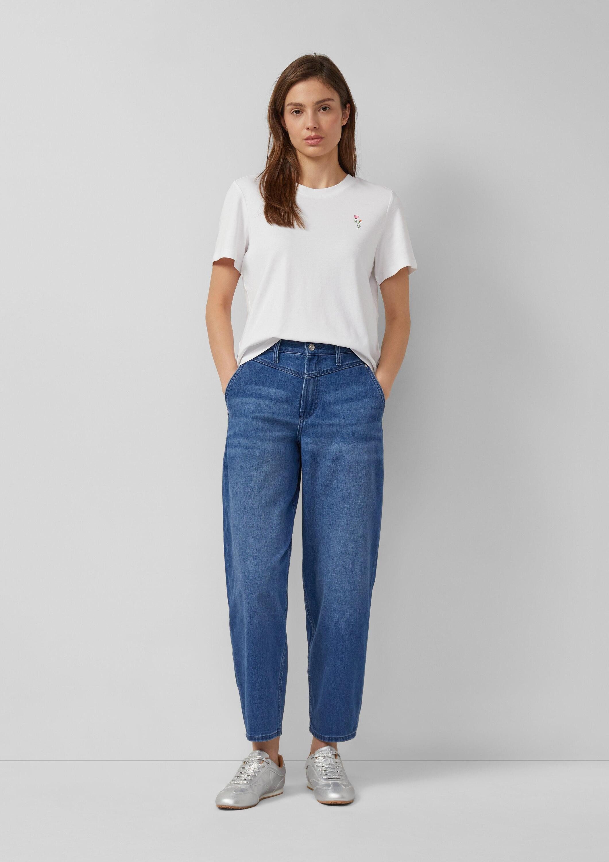 Weite Jeans Jeans-Hose