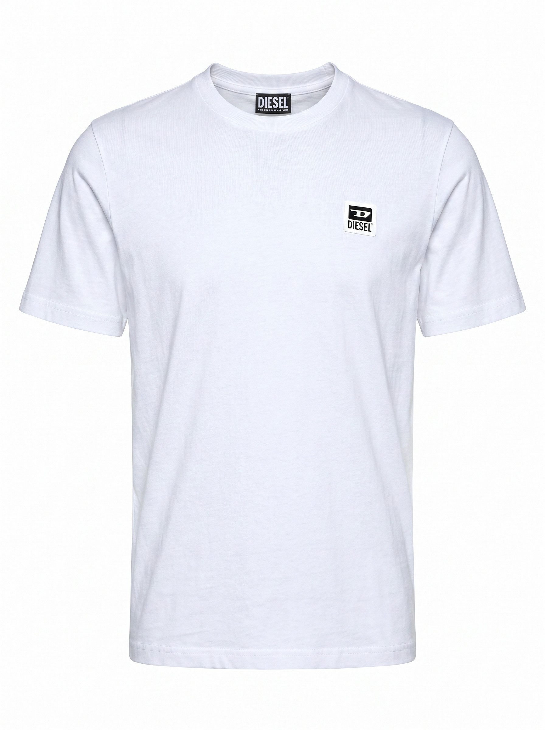Diesel Rundhalsshirt Regular Fit Logo Shirt - T-JUST-K30