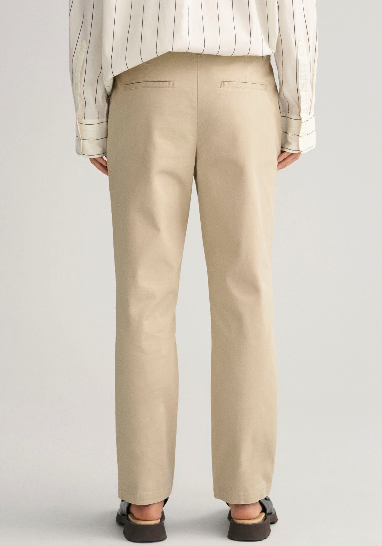 Länge mit Gant CHINOS verkürzter Dry SLIM Chinohose sand