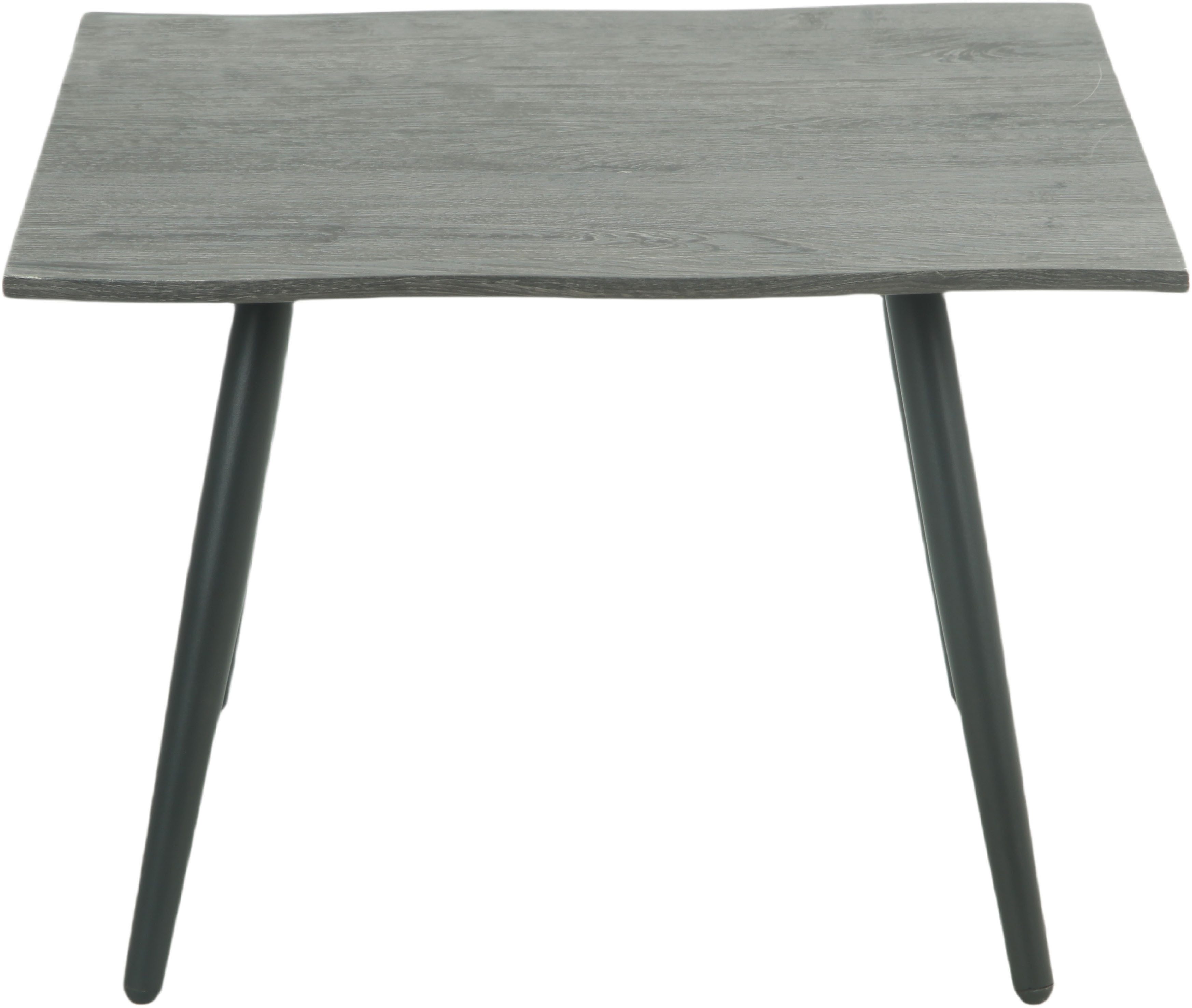 HELA Couchtisch ZÜRICH, Baumkantenoptik,Vierfuß,quadratisch,60 x 60 günstig online kaufen