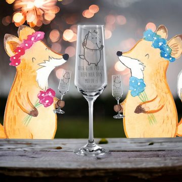 Mr. & Mrs. Panda Sektglas Einhorn Dankeschön - Transparent - Geschenk, Einhörner, Unicorn, viel, Premium Glas, Persönliche Gravur