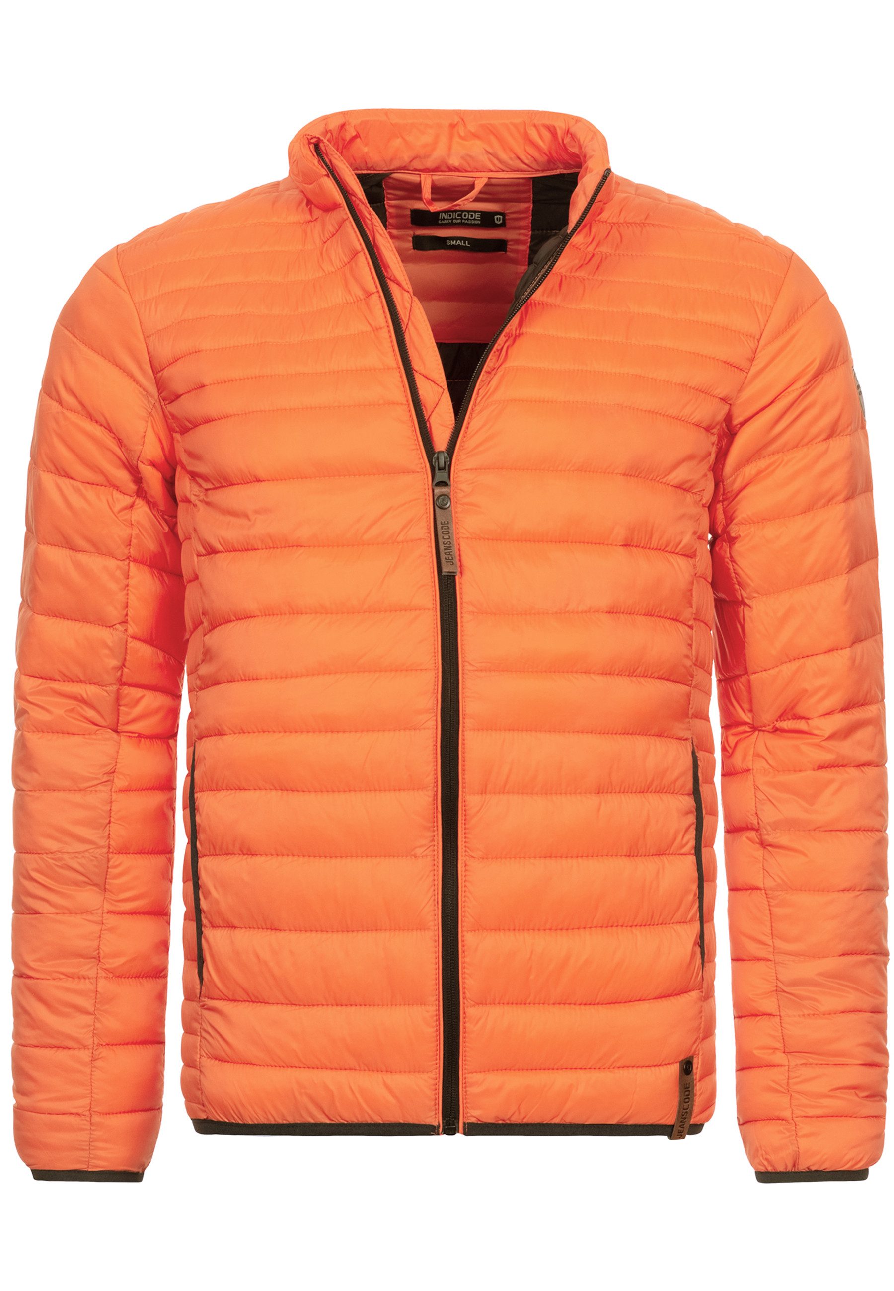 Indicode Sommerjacke Islington Steppjacke mit Stehkragen günstig online kaufen
