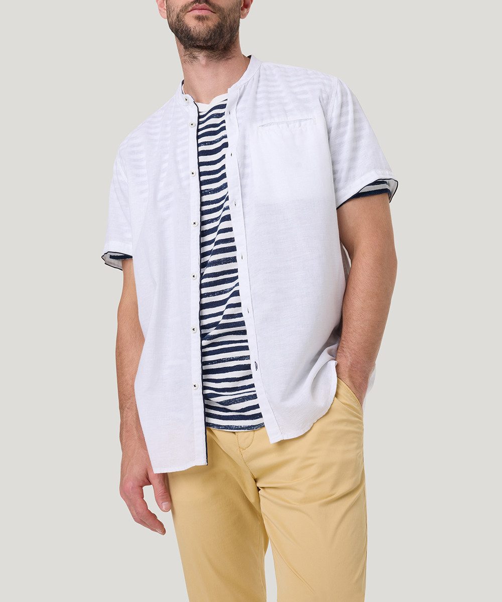 Pioneer Authentic Jeans Kurzarmhemd SHIRT 1/2 Mao