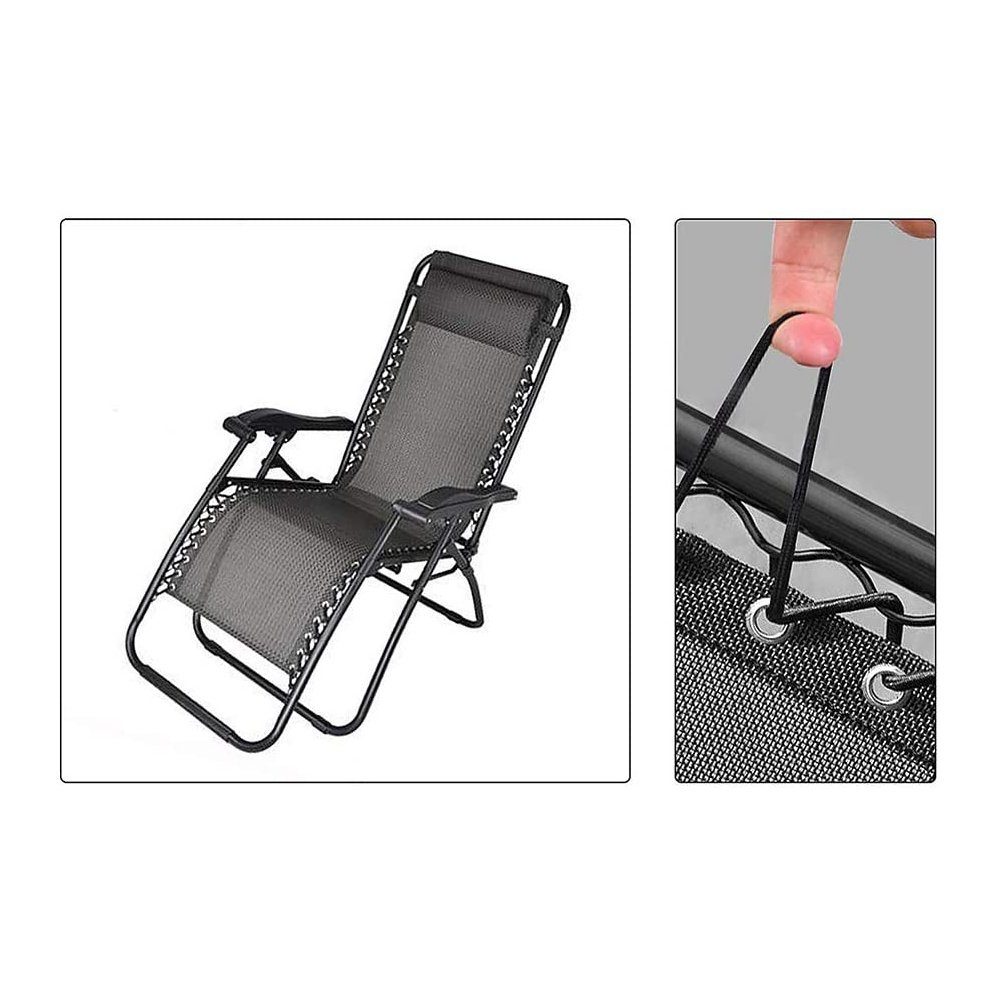 Sport Kletterausrüstung BEARSU Reepschnur Ersatzseil für Zero Gravity Stuhl, 4 Stück, universelle Ersatzschnürsenkel, Schnürsenk