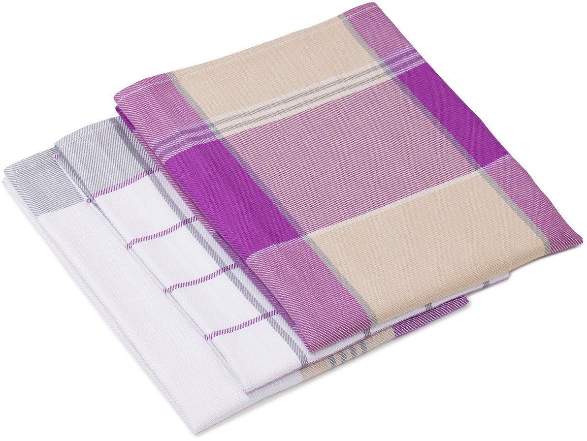 Gözze Geschirrtuch Geschirrtücher, Des. 60058, (Set, 3-tlg), Maß: 50 x 70 c günstig online kaufen