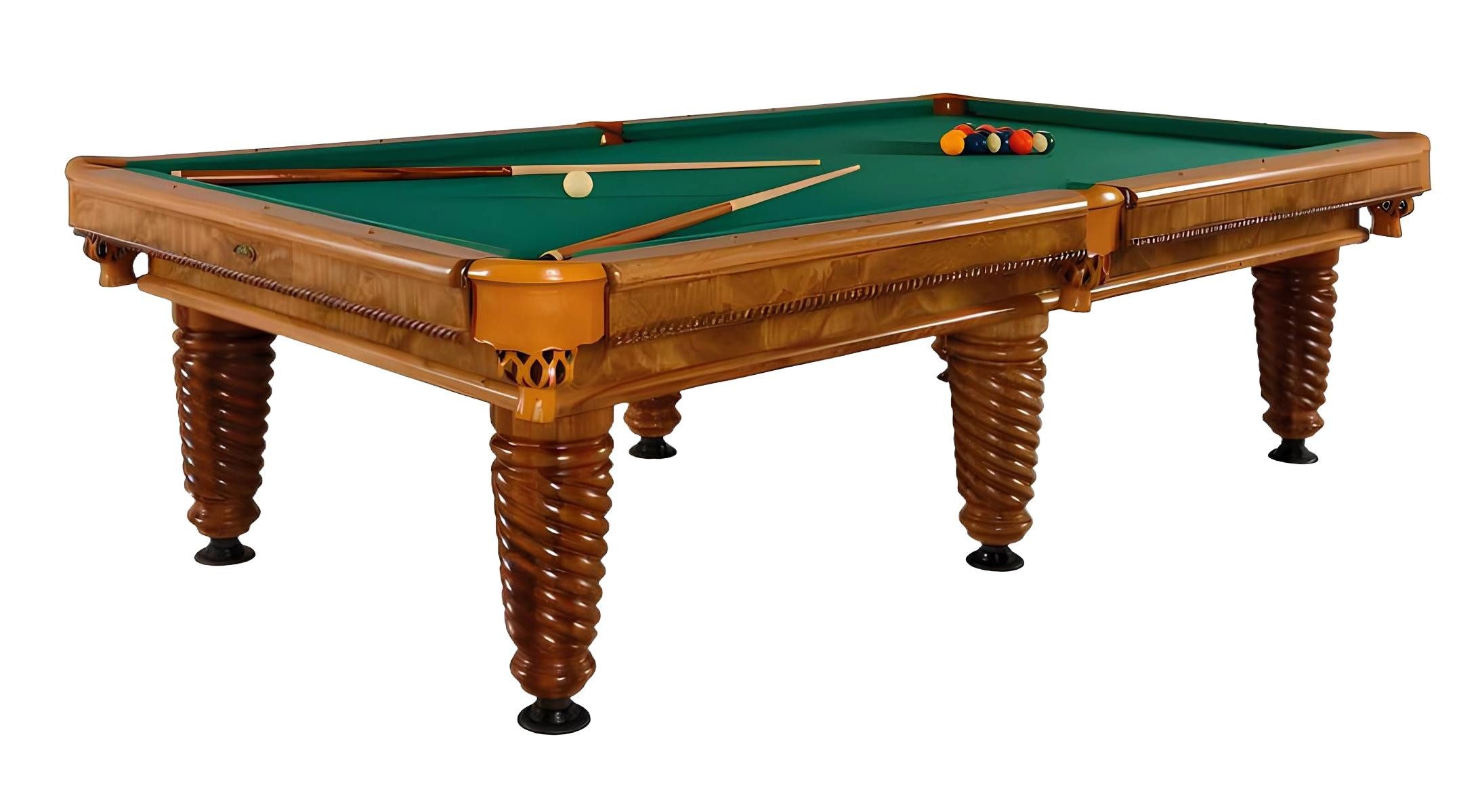 Billardtisch Eleganter Billardtisch aus Holz für Freizeitspieler