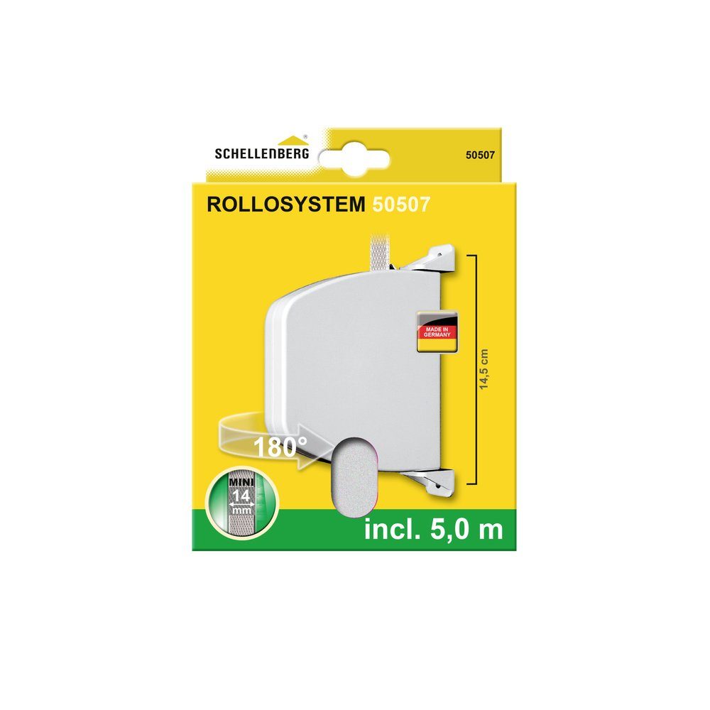 Thumbnail - SCHELLENBERG Rollladengurt-Antrieb Schellenberg 50507 Gurtwickler Aufputz Passend für (Rollladensysteme)