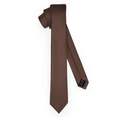 Ladeheid Krawatte Klassische Herren Krawatte, matt Vielfältige Farben TMM-5 150cmx5cm (1-St)