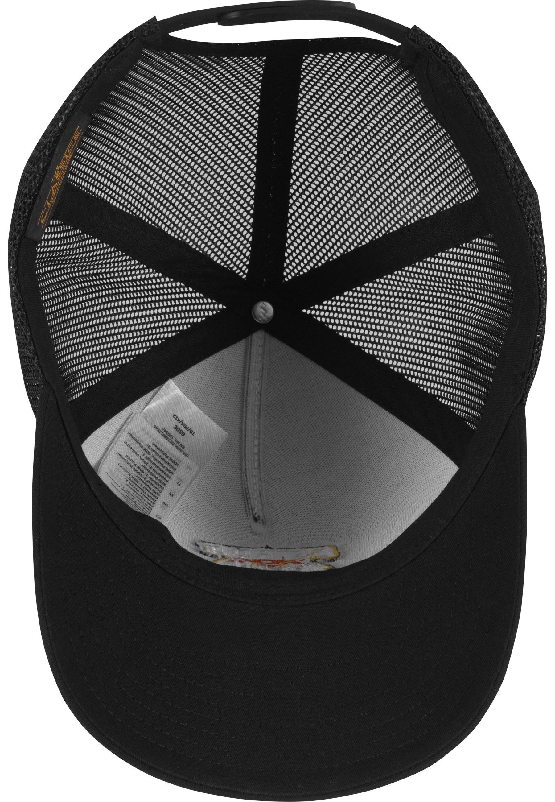 MisterTee Trucker Cap MisterTee Detroit Tiger Head Patch 5-Panel Retro Trucker Cap