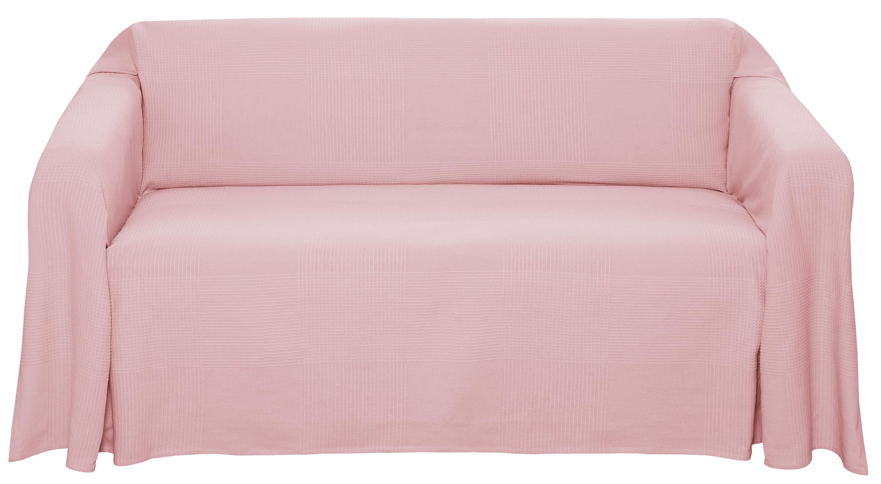 OTTO home Tagesdecke Mira, leichte Tagesdecke aus 100% Baumwolle, uni Überwurf, ohne Füllung – Bild 4 von 5