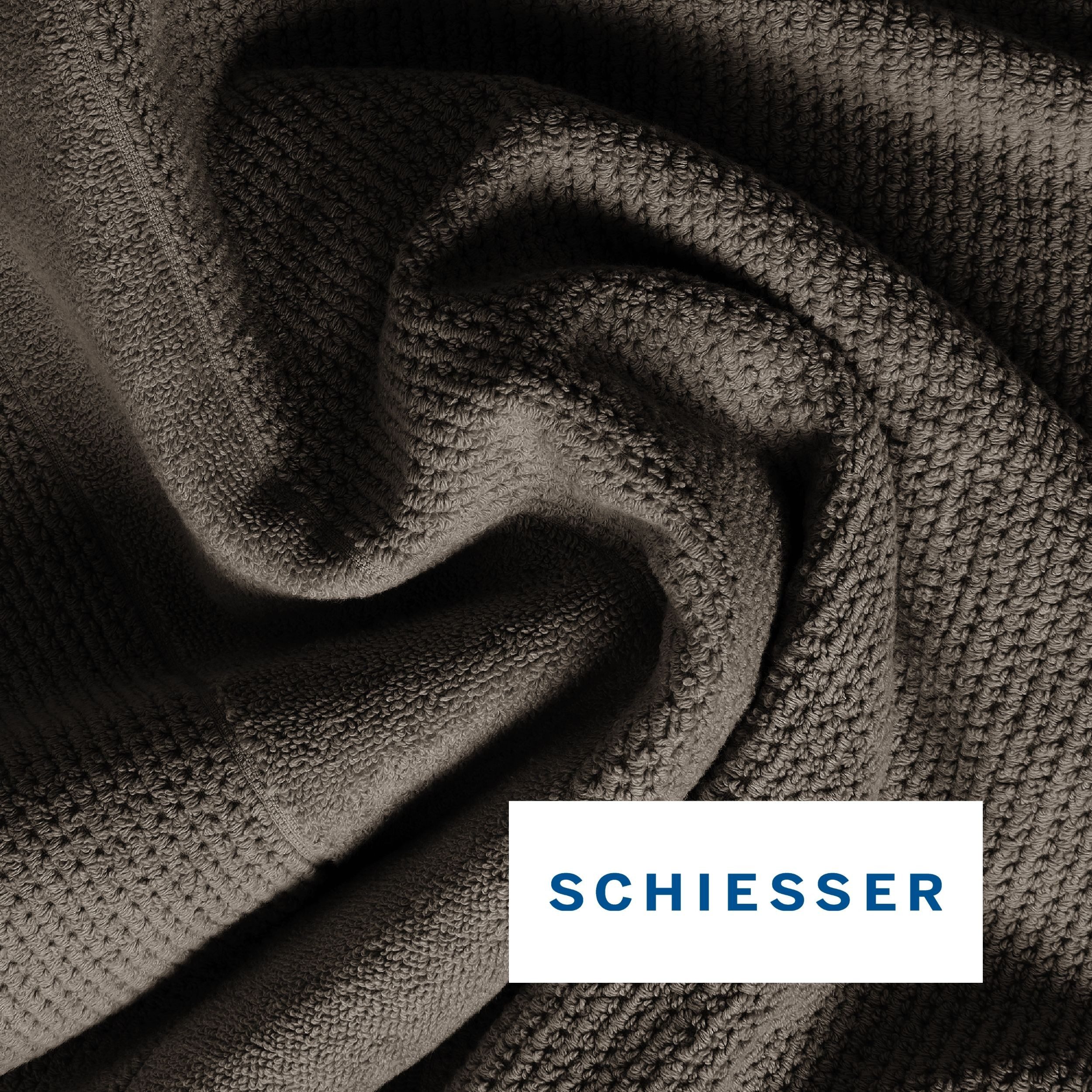 Schiesser Saunatuch Turin in angesagter Reiskornoptik, Frottier (1-St), OEKO-TEX® MADE IN GREEN – Bild 3 von 5