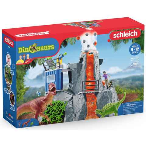 Schleich® Spielwelt DINOSAURS, Große Vulkan-Expedition (42564)