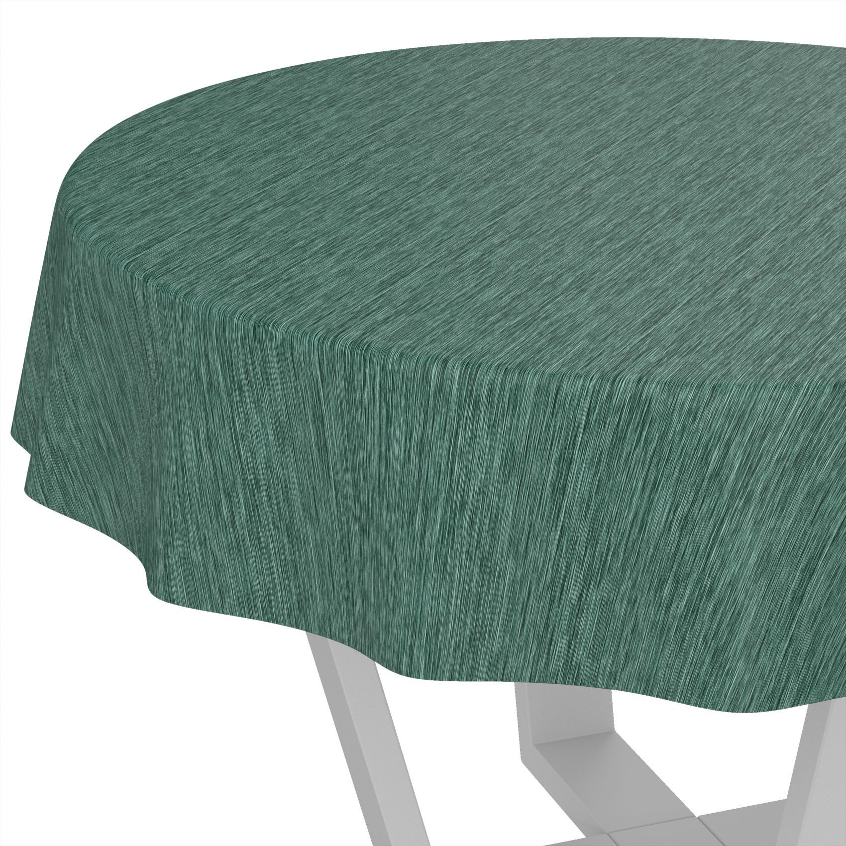 ANRO Tischdecke Wachstuchtischdecke Gartentischdecke Wachstischdecke (Einzelstück 1-tlg), Glatt Rund 100cm wasserabweisend