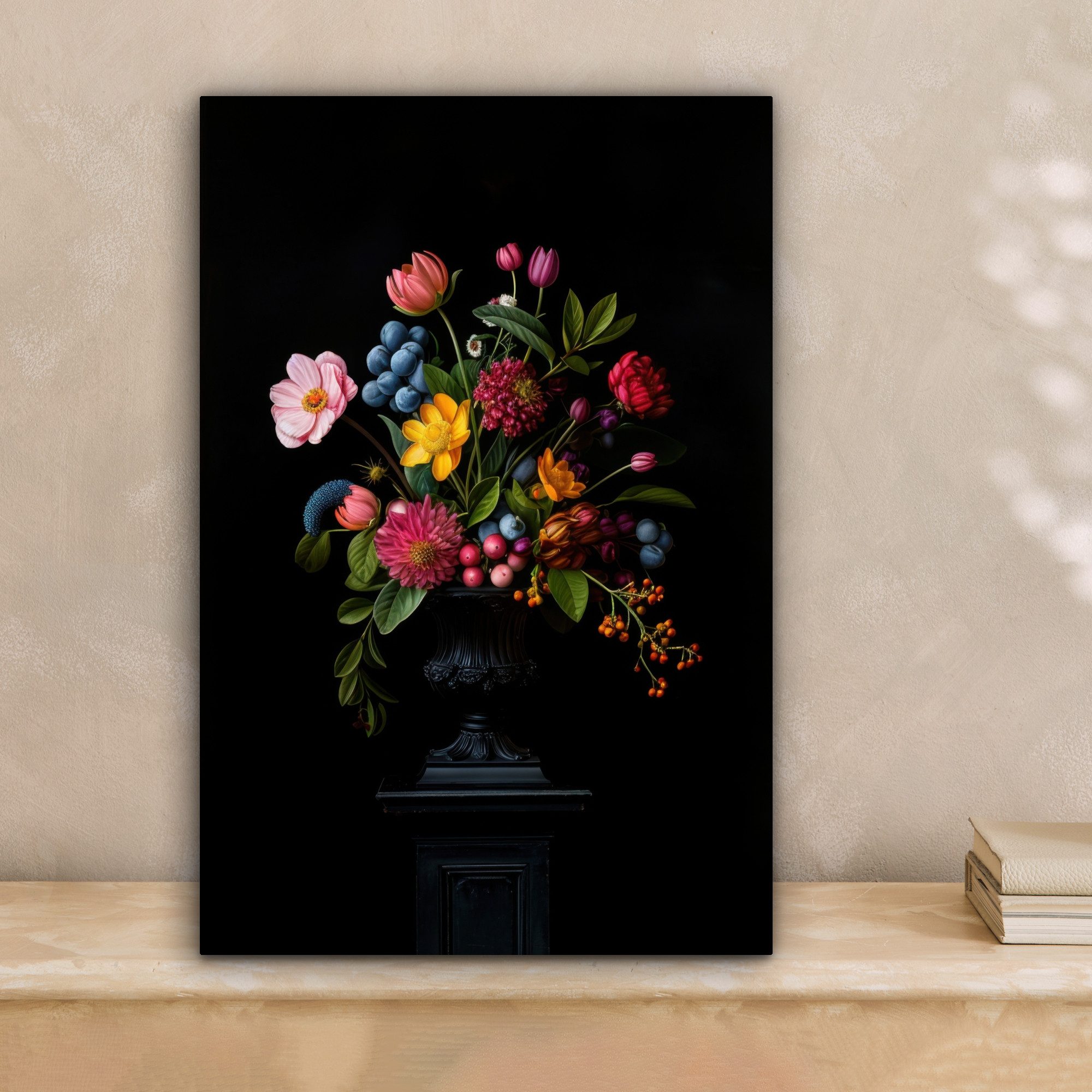 OneMillionCanvasses® Leinwandbild Blumen - Fröhlich - günstig online kaufen