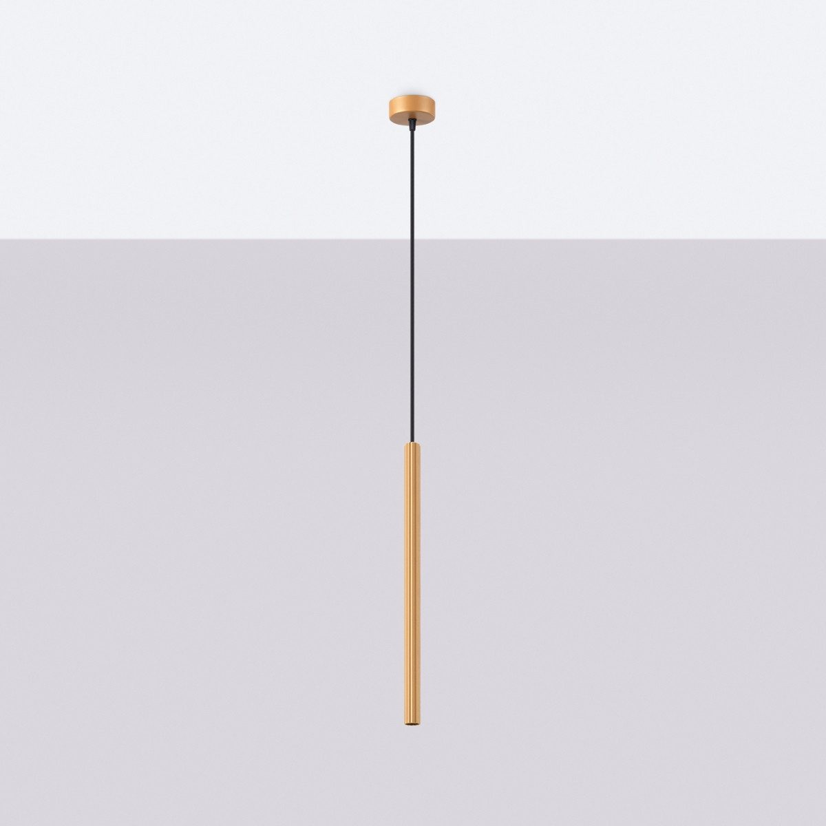 SOLLUX lighting Hängeleuchte Pendelleuchte Arche 1 Gold, Nicht enthalten