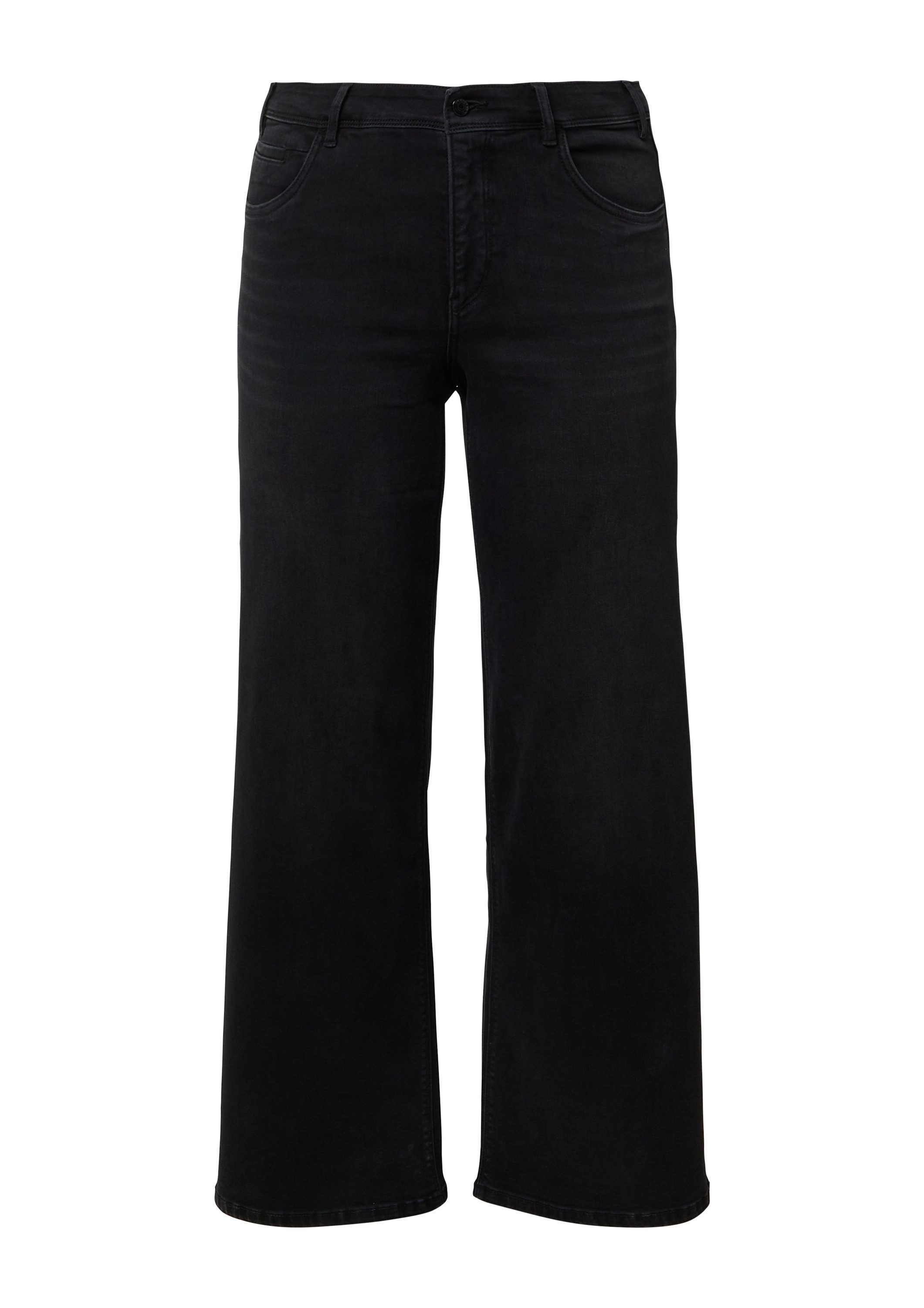 s.Oliver Weite Jeans Jeans-Hose Jeans / Relaxed Fit / Mid Rise / Wide Leg