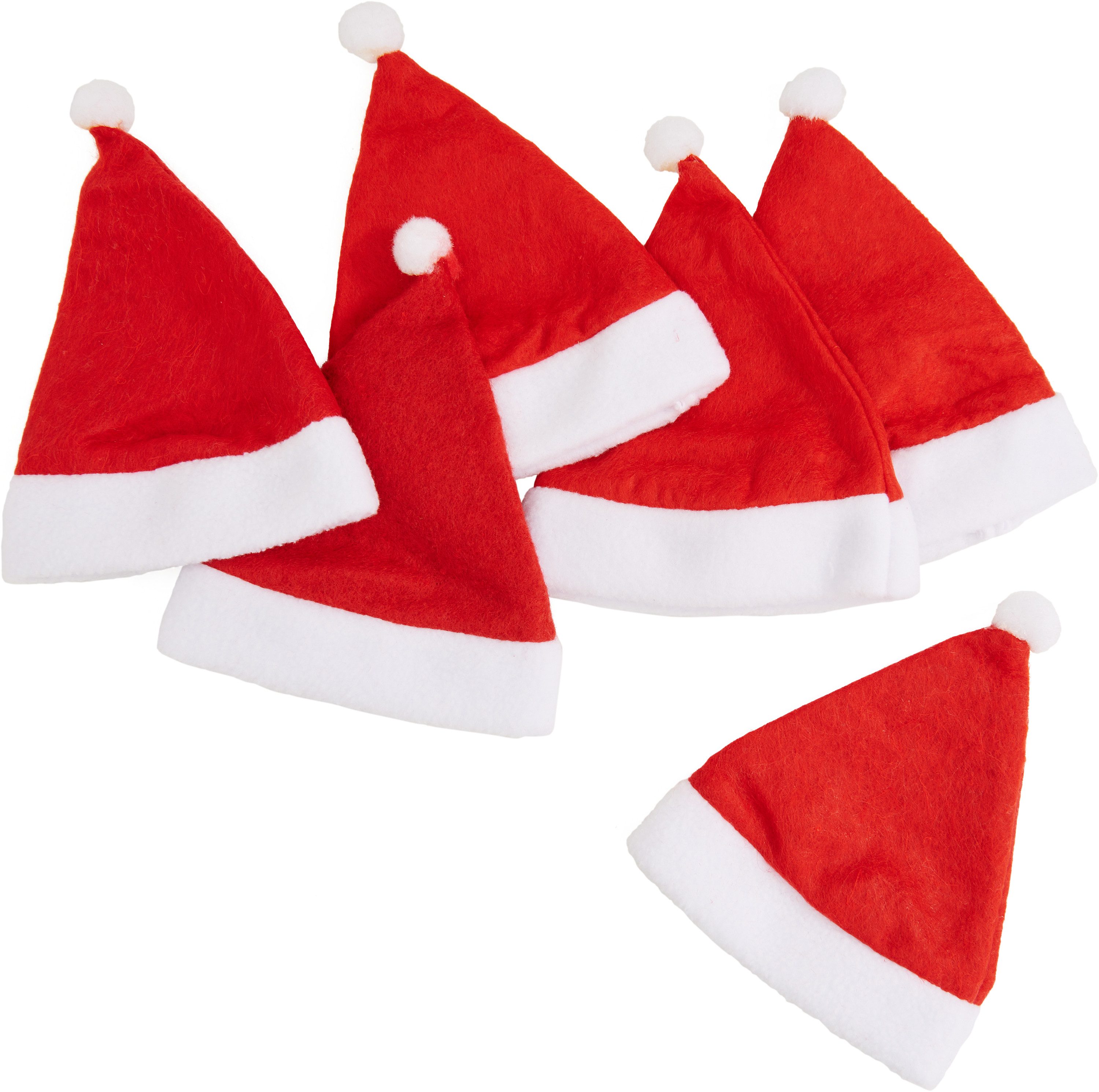 VBS Strickmütze Weihnachtsmützen 6 Stück günstig online kaufen