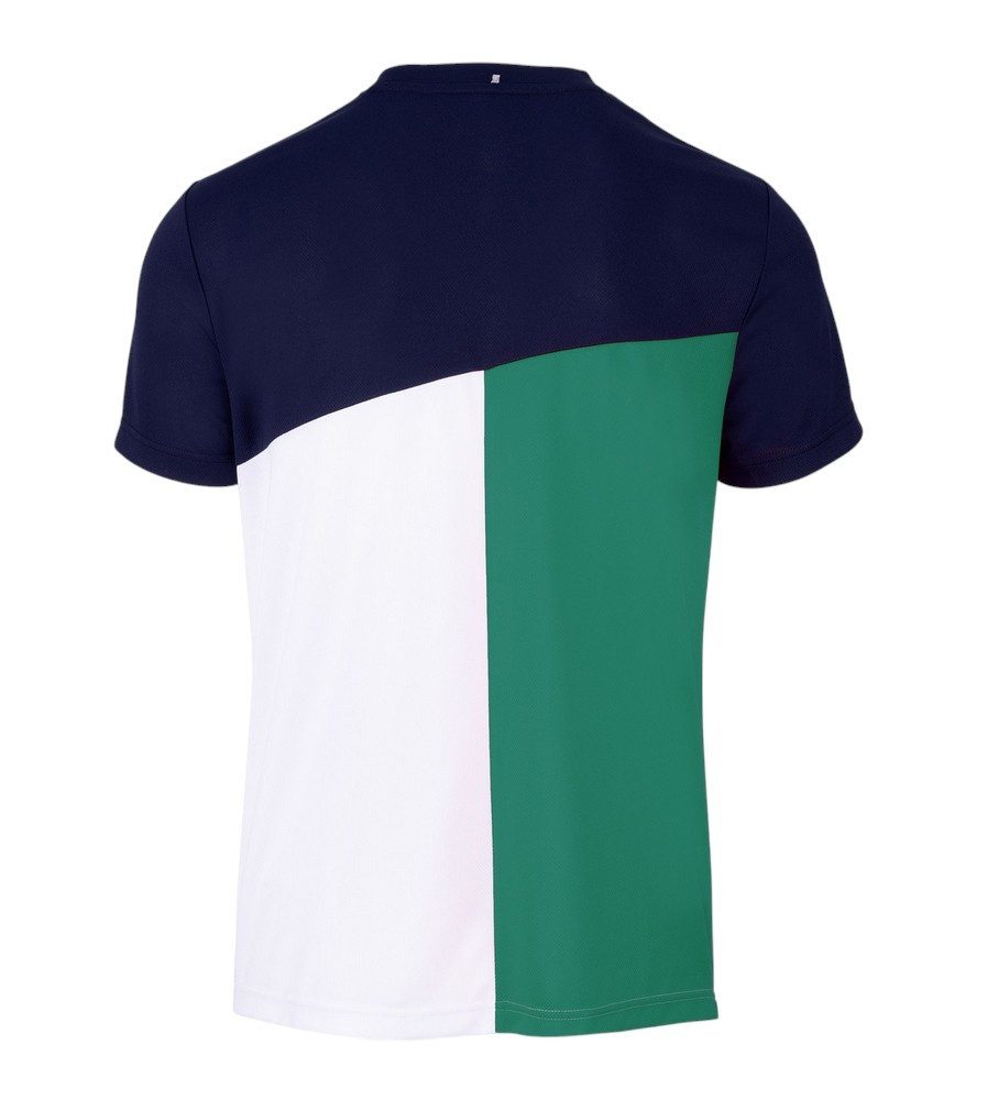 Fila T-Shirt Christian (100% rec. Polyester) navyblau/grün/weiss Herren