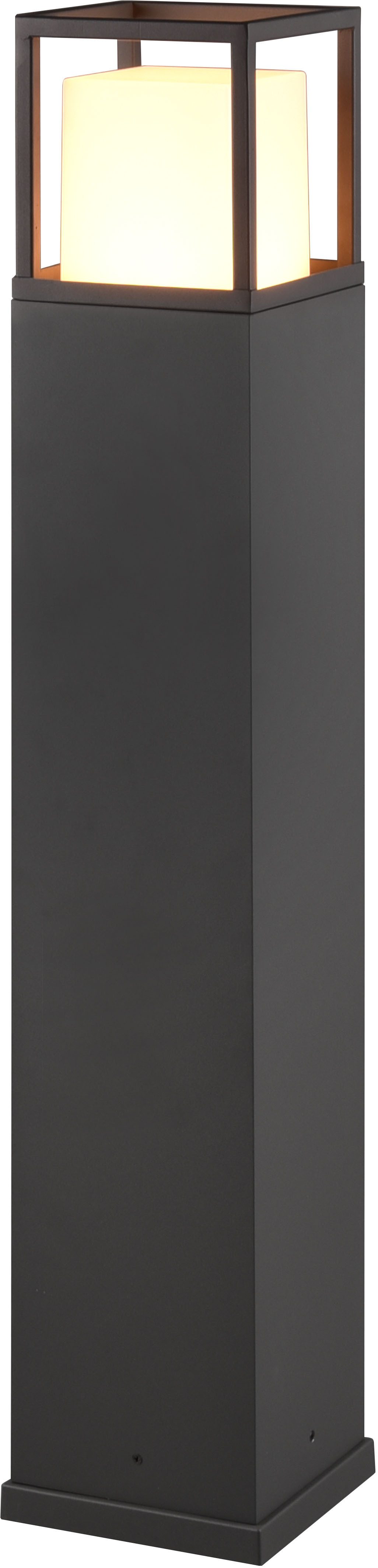 TRIO Leuchten LED Außen-Stehlampe WITHAM, Outdoor Garten Stehleuchte Höhe 80cm, 14,5W LED, 1450 Lumen, LED fest integriert, warmweiß - kaltweiß, Lichtfarbe einstellbar warmweiß bis kaltweiß 2300/3000/4000K, IP54