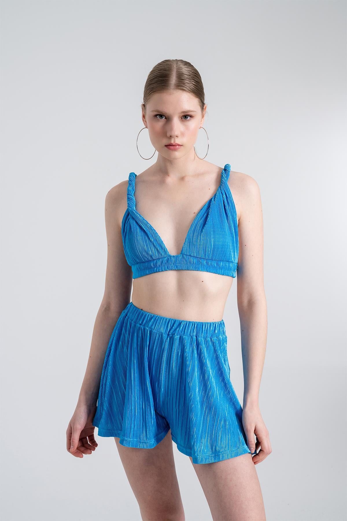 HOLLY LOLLY Blusenbody Bequem-Bustier mit elastischem Band