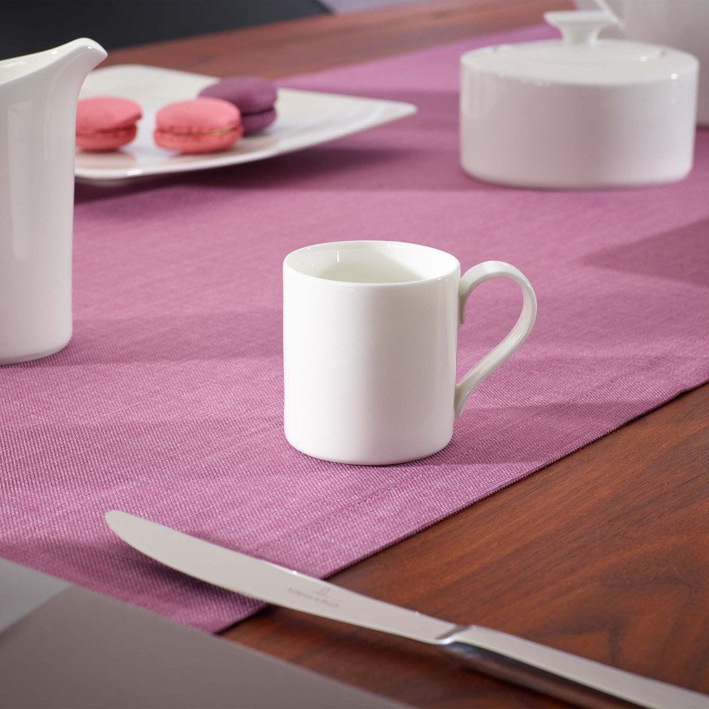 Villeroy & Boch Signature Espressotasse Modern Grace Mokka-/Espressoobertasse, 1-tlg., Porzellan, Premium Bone Porcelain, mikrow.- & spülm.sicher, Made in Germany
