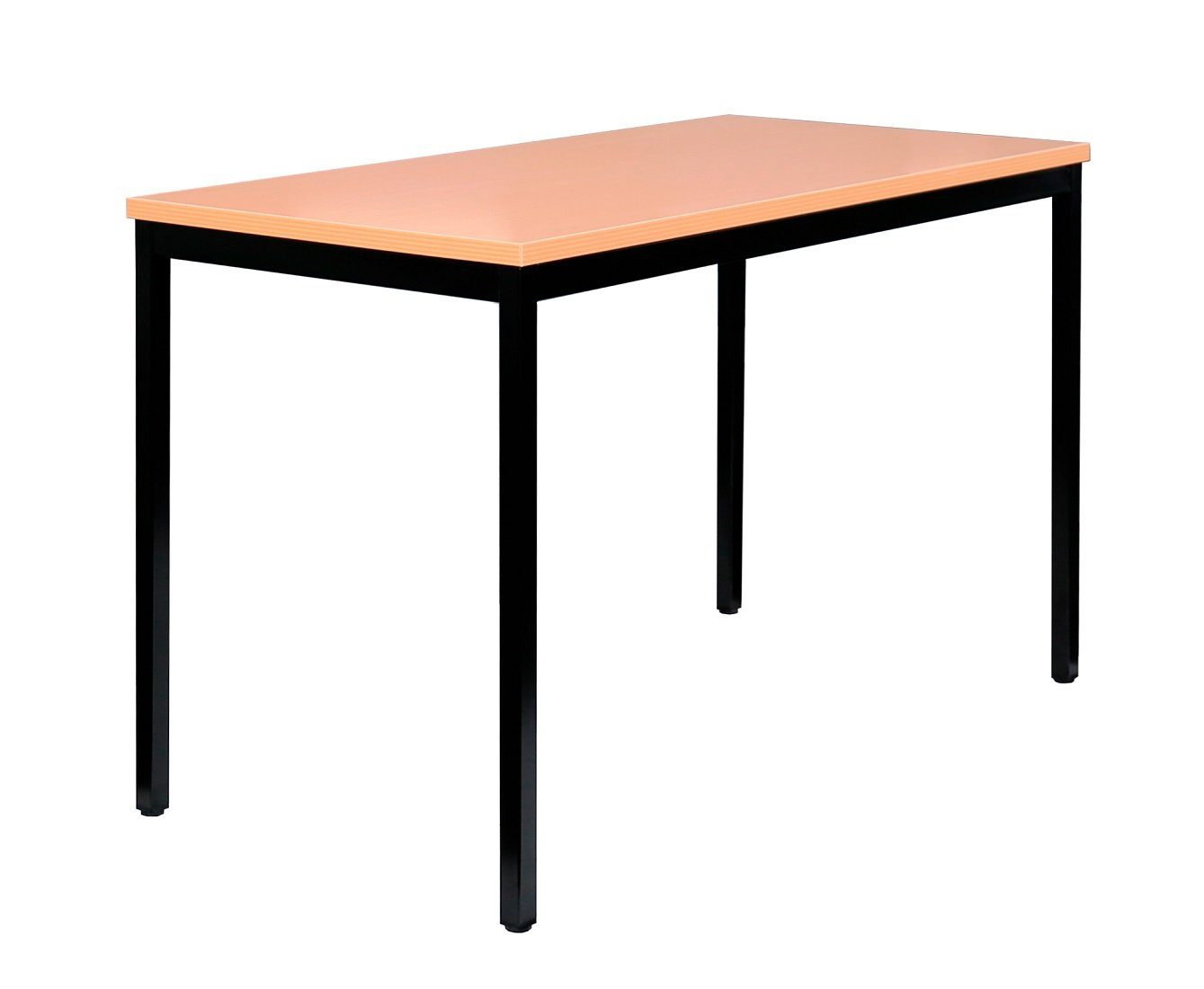 Steelboxx Schreibtisch Besprechungstisch, 750 x 1200 x 600 mm (Komplett-Set, 1-St), Maße: 750 x 1200 x 600 mm (HxBxT)