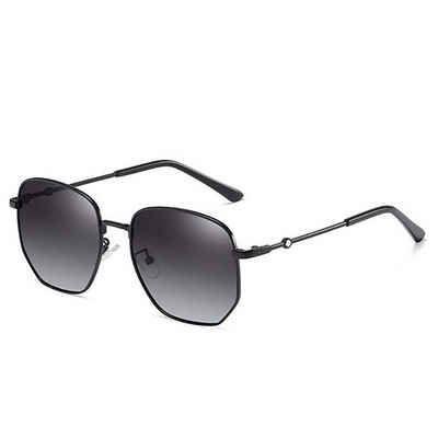 Fivejoy Sonnenbrille Sonnenbrille Sonnenbrille Herren Polarisiert Pilotenbrille Damen Unisex Verspiegelt Metallrahmen Fahrerbrille