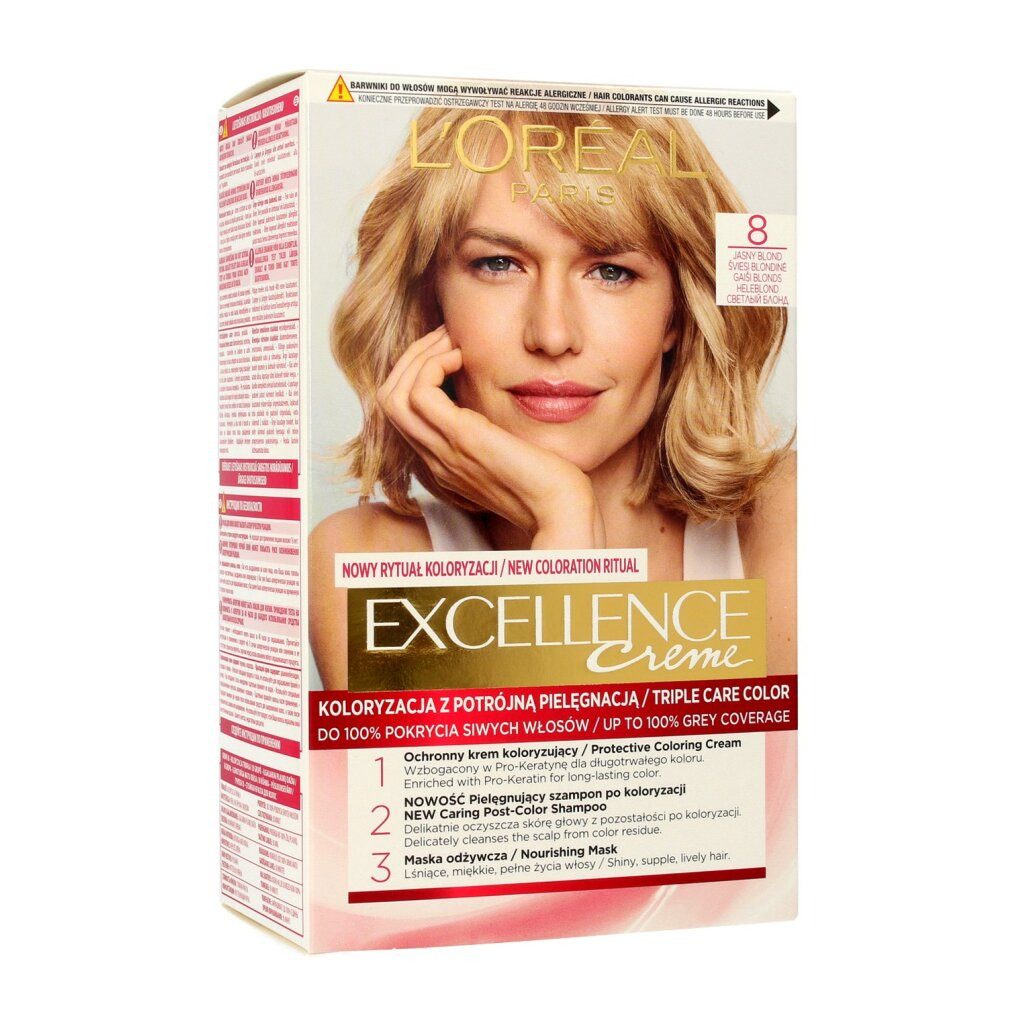 L'Oreal Deutschland Mascara Excellence Creme Farbe Creme 8 Hellblond 1op.