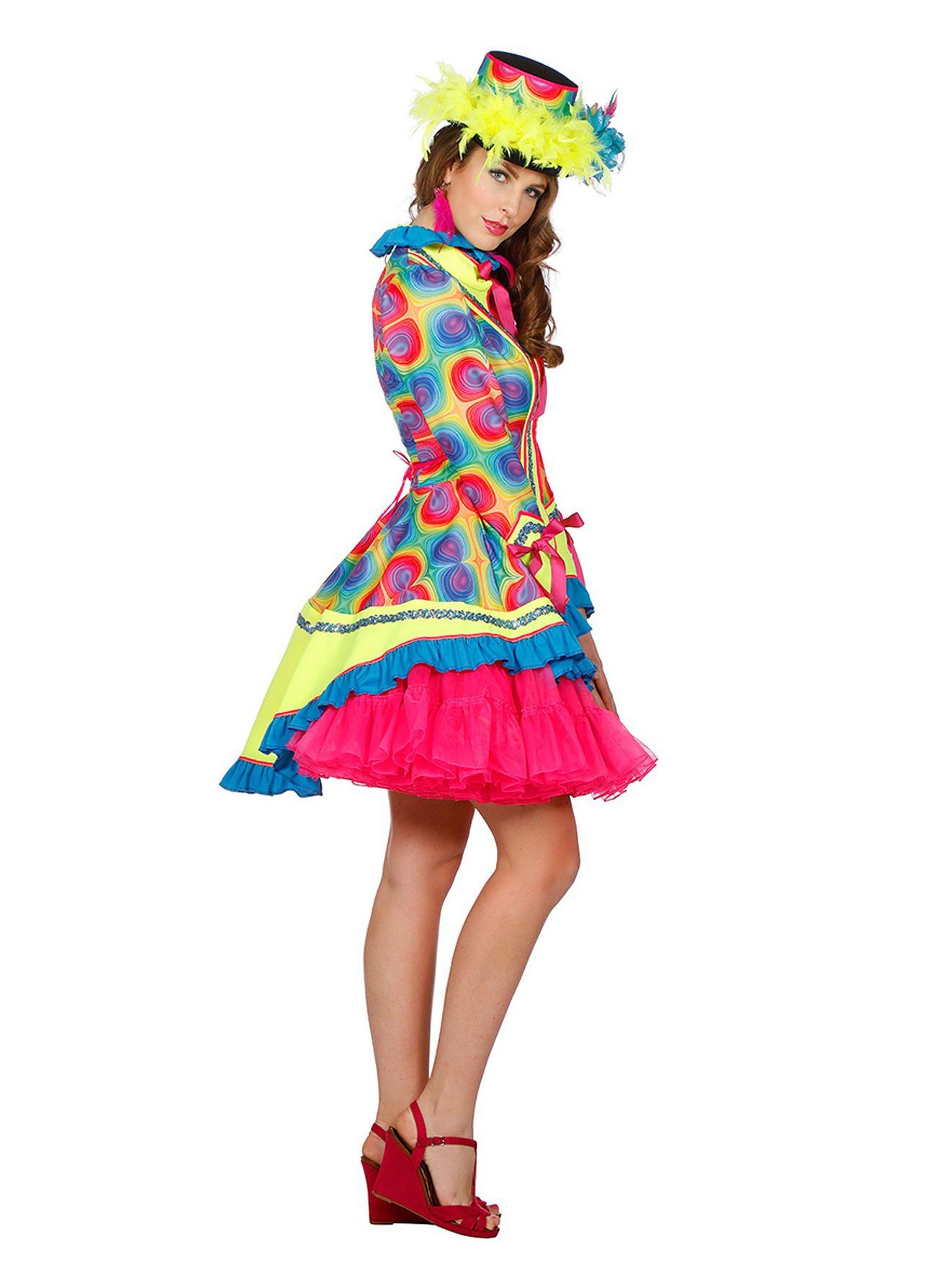 Metamorph Kostüm Glow in the Dark Damenmantel Karneval, Wenn die Karnevalss günstig online kaufen