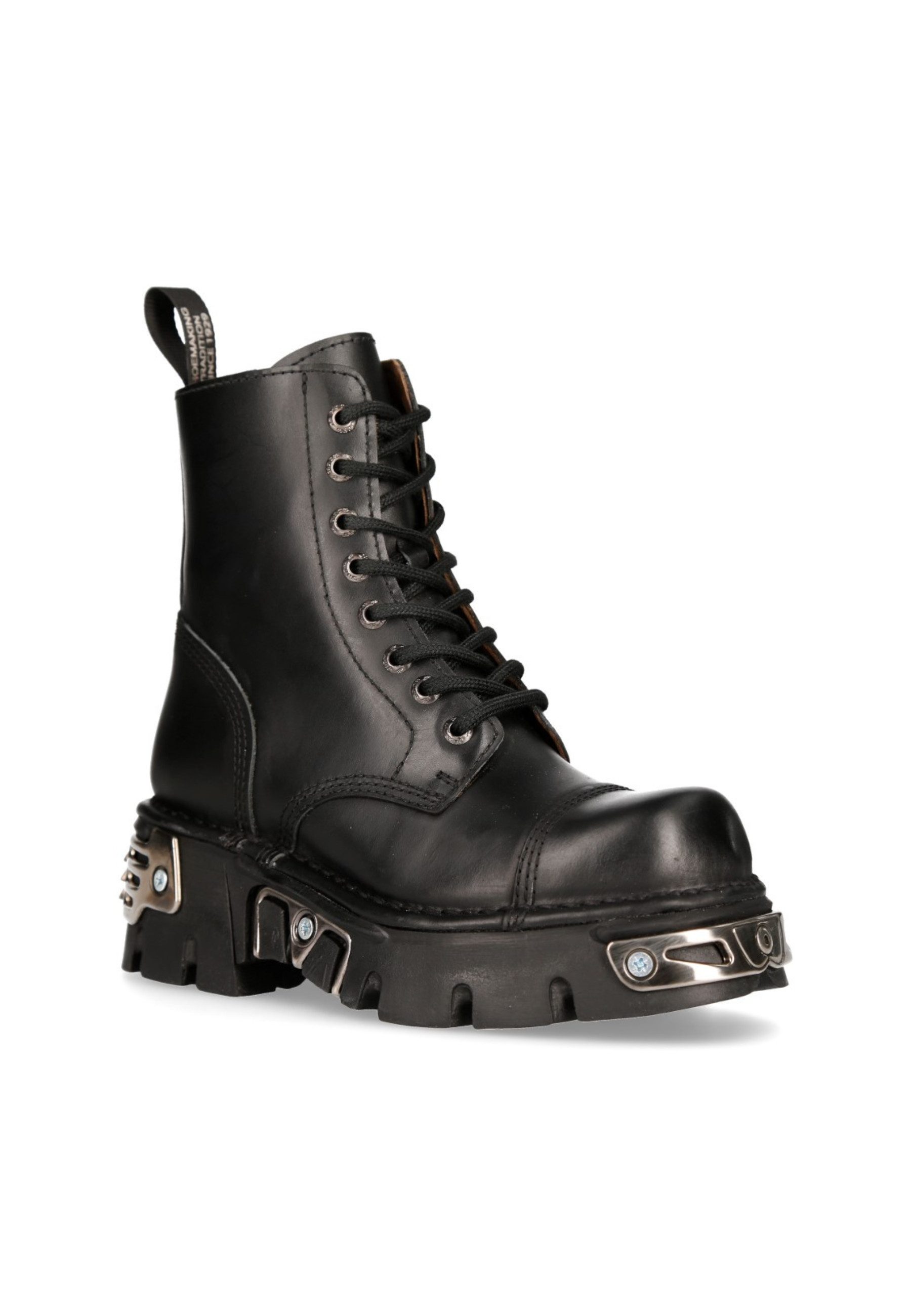 NEW ROCK M.NEWMILI083-S35 Plateaustiefelette Handgefertigt in Spanien aus echtem Leder