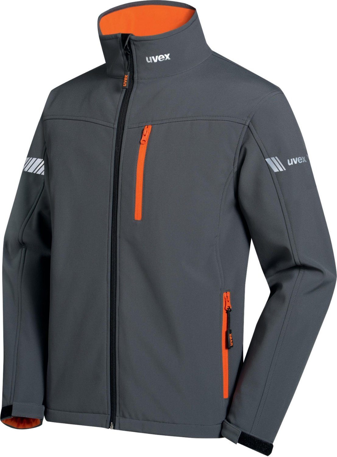 Softshelljacke Softshelljacke metal grau, orange, anthrazit