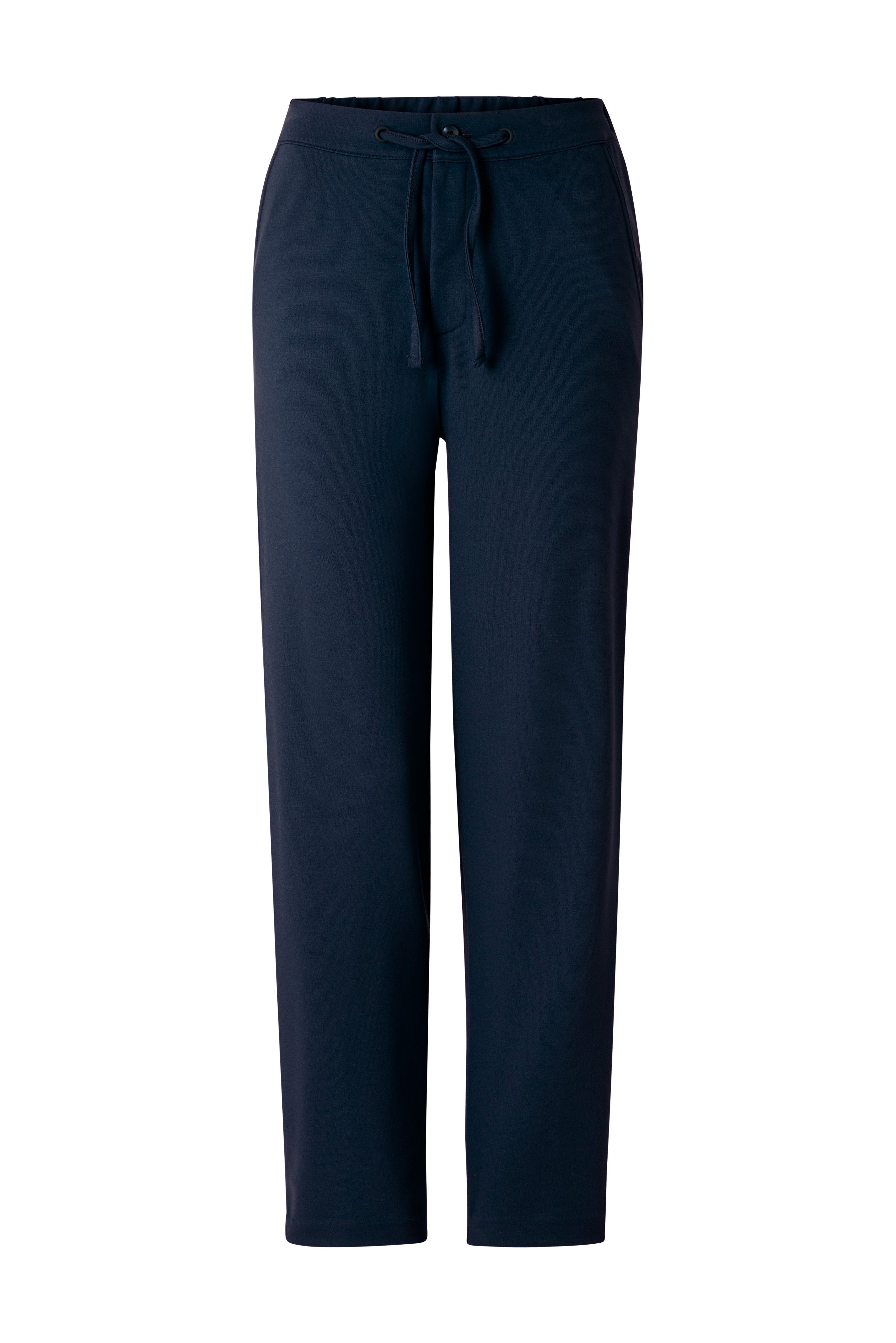 Rich & Royal Jerseyhose deep blue Bündchen Bändchen im mit