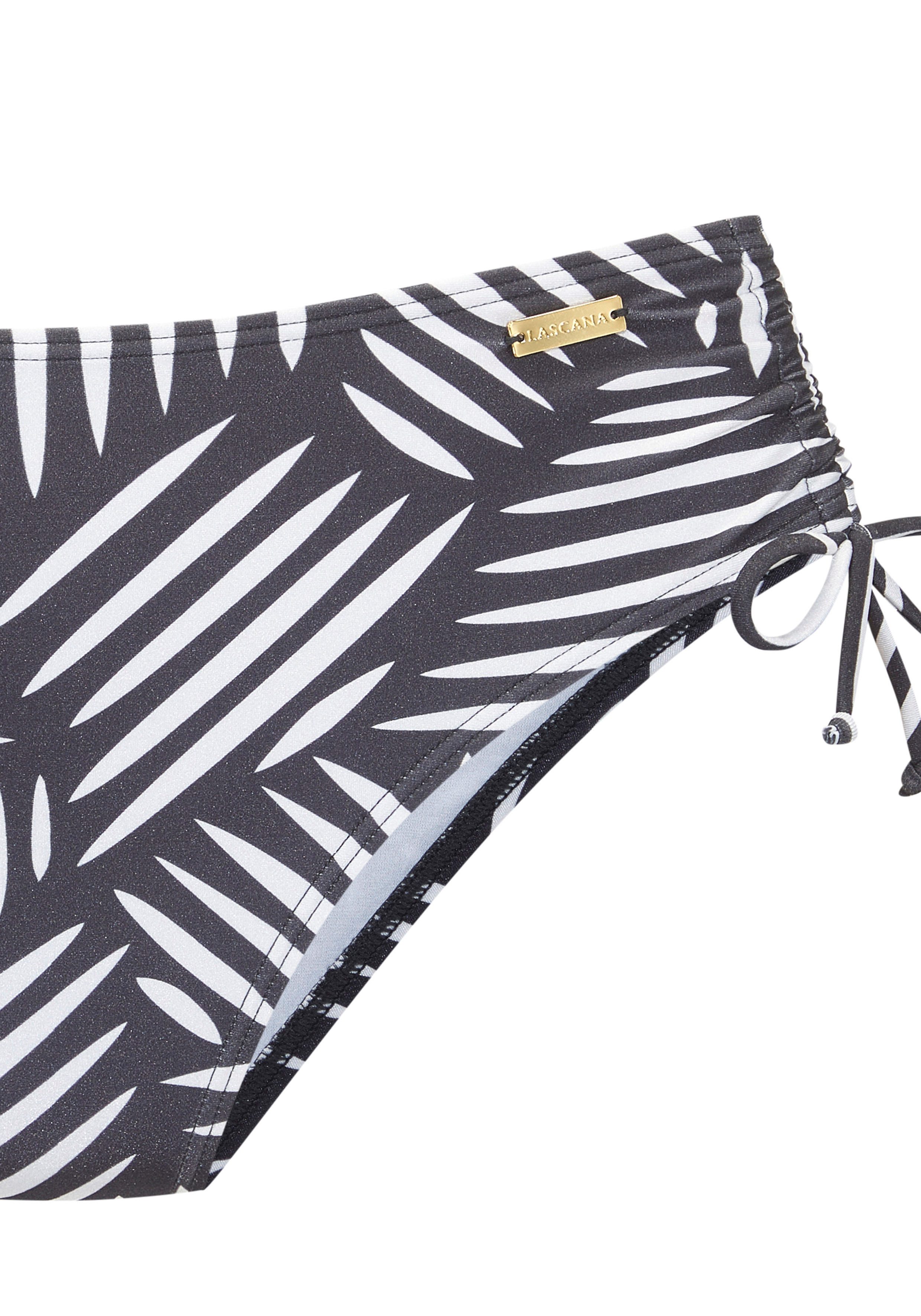 LASCANA Bikini-Hose Liv aus modischer Glanzware