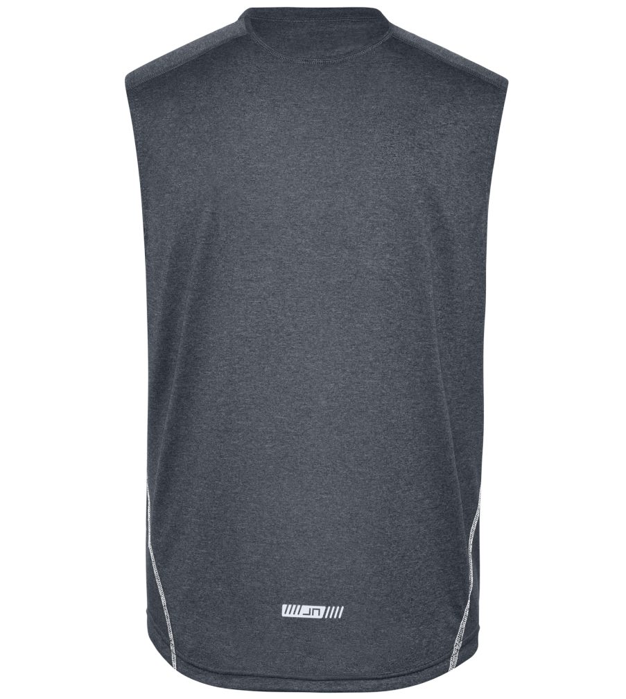 James & Nicholson Lauftop Doppelpack Sportliches Herren Lauf Top aus Funktionspolyester JN470 (Doppelpack, 2er-Pack) Feuchtigkeitsregulierendes Material