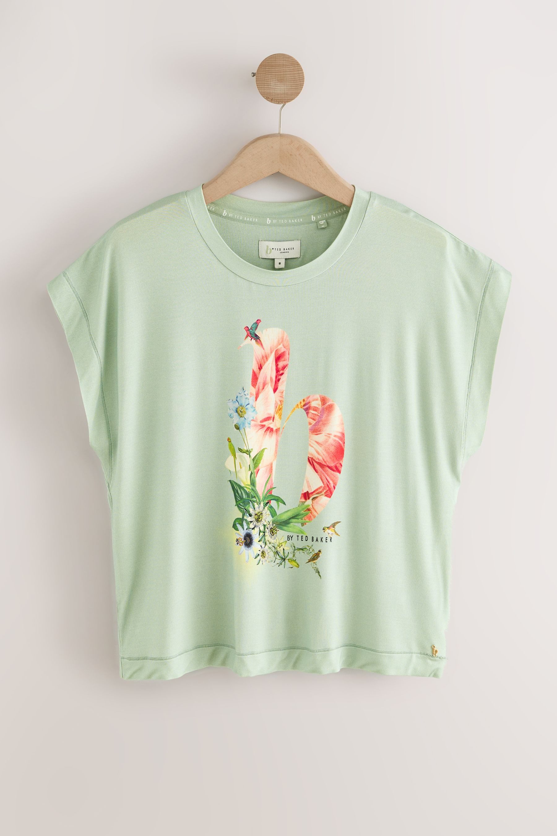 B by Ted Baker Pyjama B by Ted Baker kurzer Satinjersey-Schlafanzug (2 tlg) günstig online kaufen