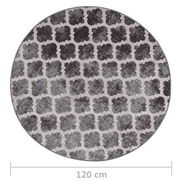 Teppich Teppich Waschbar Mehrfarbig 120 cm Rutschfest Teppich, vidaXL, Höhe: 0 mm