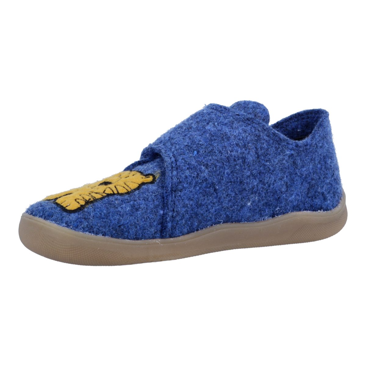 Richter Fun (Felt) Barfußschuh Hausschuh mit Tigermotiv, Größenschablone zum Download – Bild 5 von 5