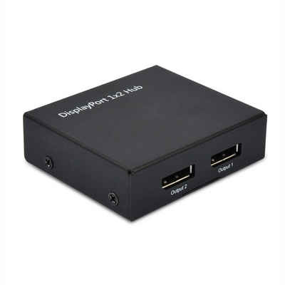 VALUE »DisplayPort-Video-Splitter (Hub), 2fach« Audio- & Video-Adapter